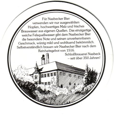 schwandorf sad-by naabecker rund 4b (rund215-für naabecker bier-schwarz)